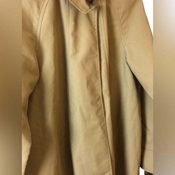 Vintage Beige Trench Rain Coat - Picture 2 of 5
